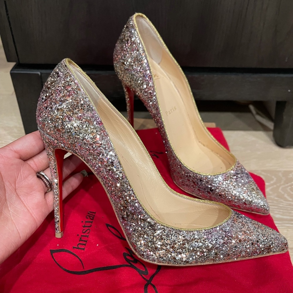 Christian Louboutin Glitter Pigalle